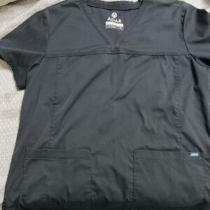Adar Black Scrub Top and pants